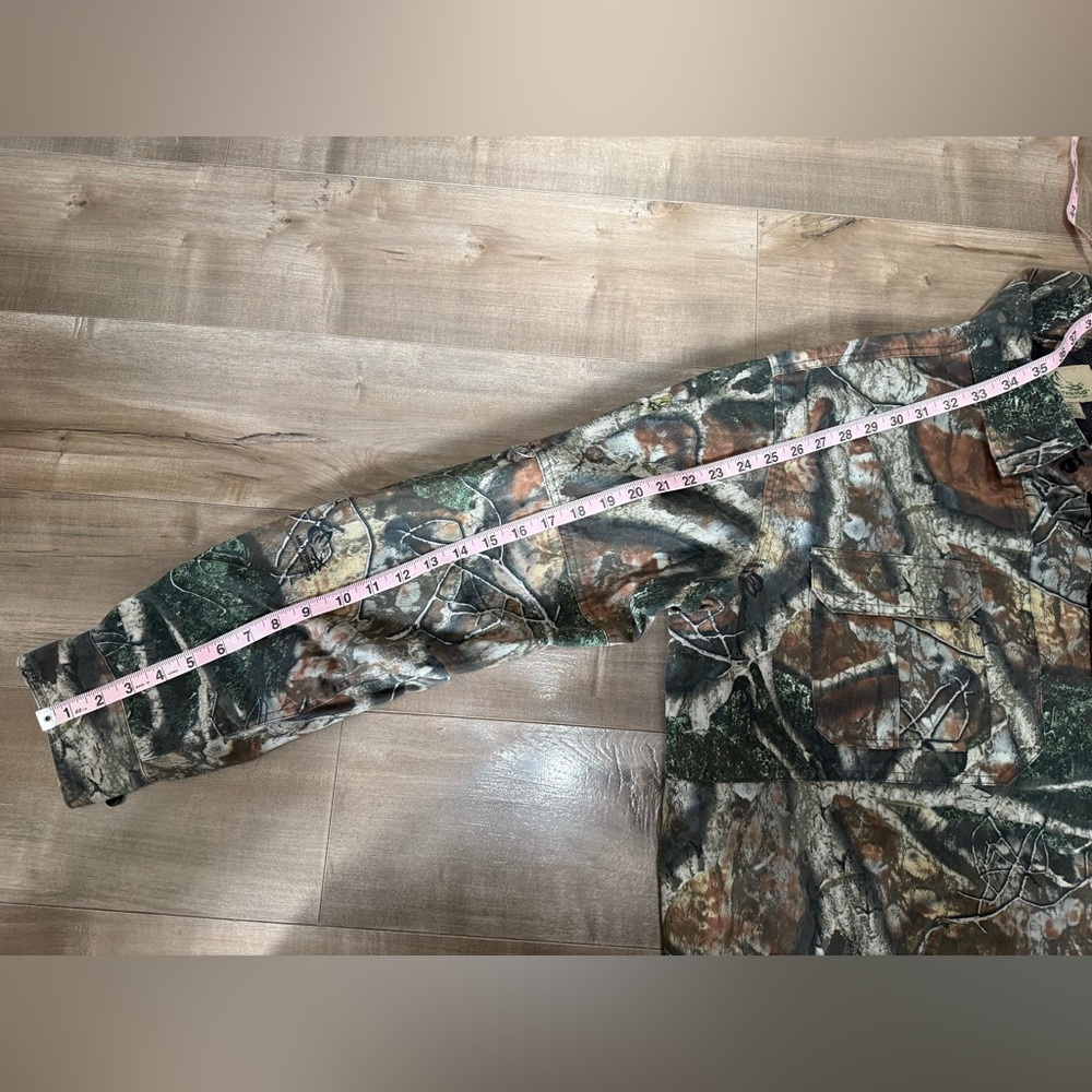 Mothwing Canyon Mimicry 2.0 Camo Print Button Down Shirt Jacket Mens 3XL Tree Di - Picture 15 of 15